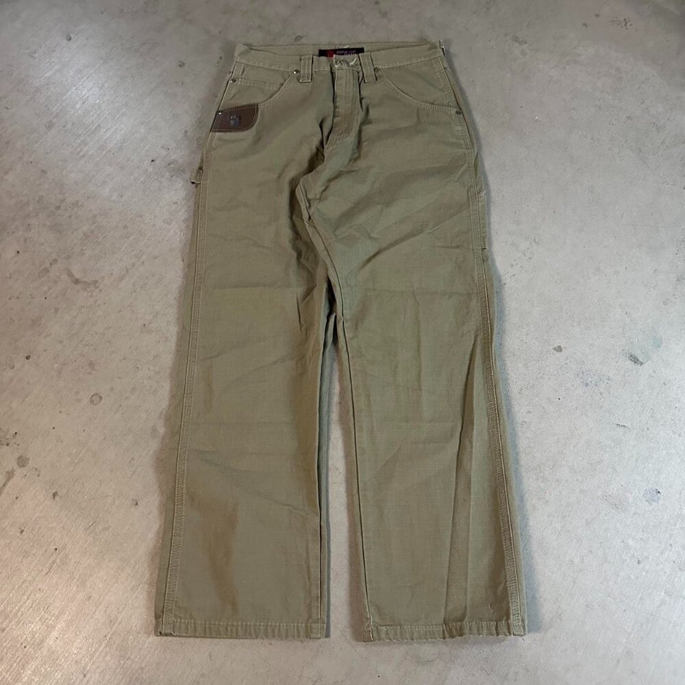 Vintage Baggy Tan Wrangler Riggs
